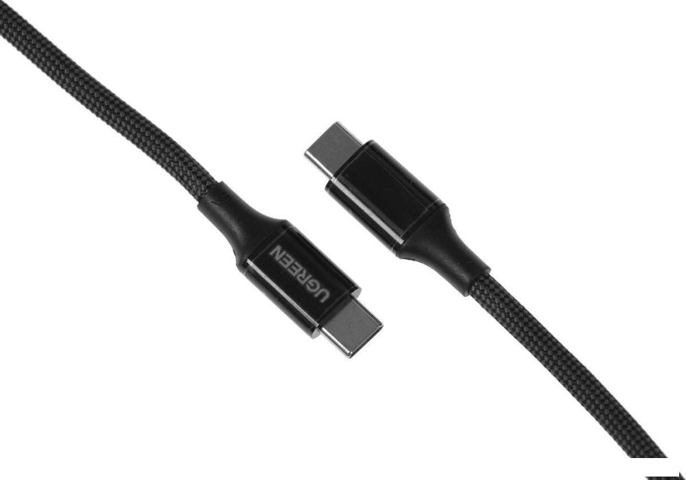 Кабель Ugreen L502 USB Type-C - USB Type-C (0.5 м, черный)