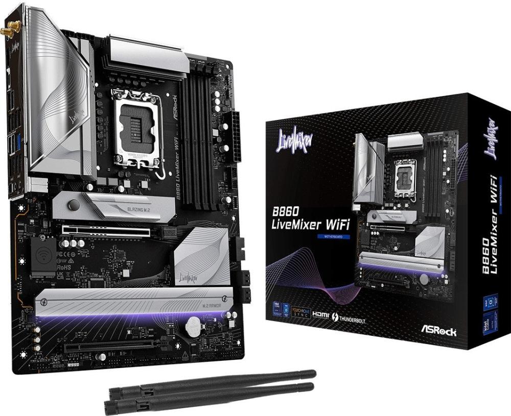 Материнская плата ASRock B860 LiveMixer WiFi