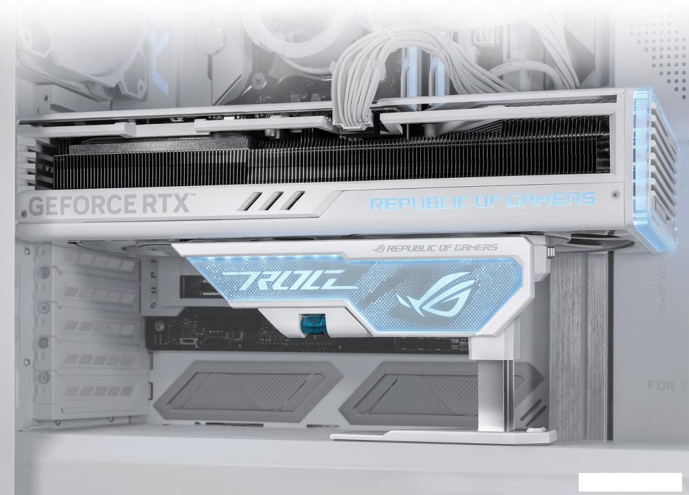 Держатель видеокарты ASUS ROG Herculx XH01 (белый)