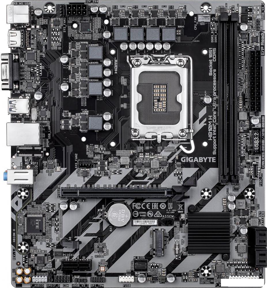 Материнская плата Gigabyte H810M H