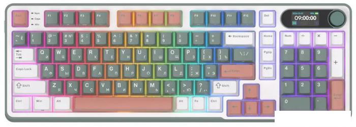 Клавиатура Royal Kludge RK-S98 RGB Camping (RK Brown)