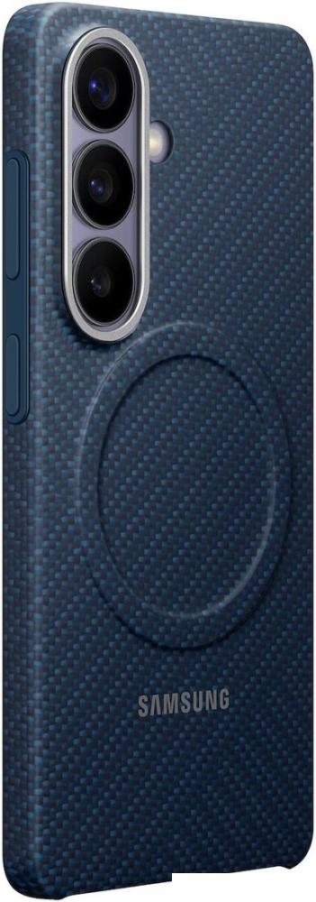 Чехол для телефона Samsung Carbon Magnet Case для Samsung Galaxy S26 (темно-синий)