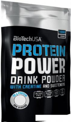 Протеин комплексный BioTech USA Protein Power (клубника/банан, 1000 г)