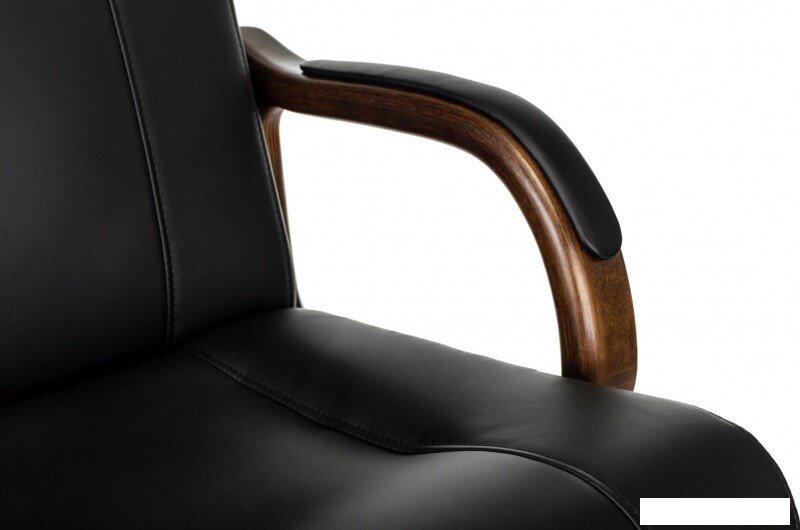 Офисное кресло Бюрократ T-9933Walnut (черный, экокожа)