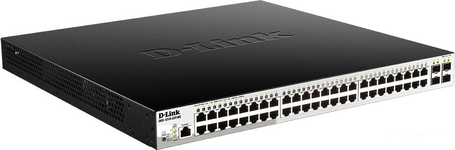 Управляемый коммутатор 2-го уровня D-Link DGS-1210-52P/ME/B1A