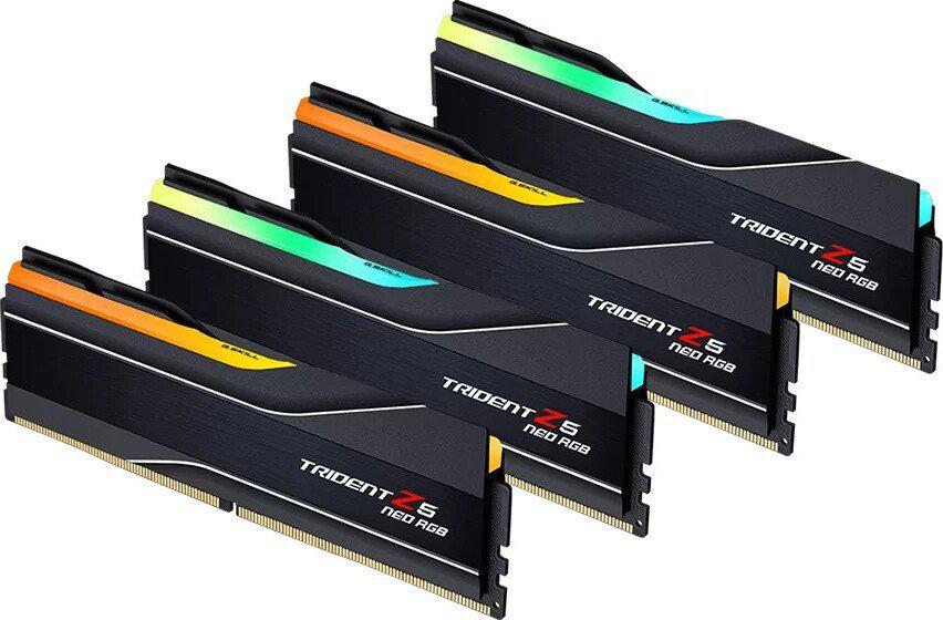 Оперативная память G.Skill Trident Z5 Neo RGB 4x64ГБ DDR5 6000 МГц F5-6000J3644D64GX4-TZ5NR