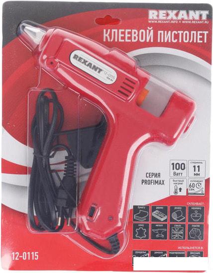 Термоклеевой пистолет Rexant 12-0115