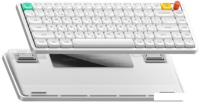 Клавиатура NuPhy Air75 V3 Nova White (Blush Nano)