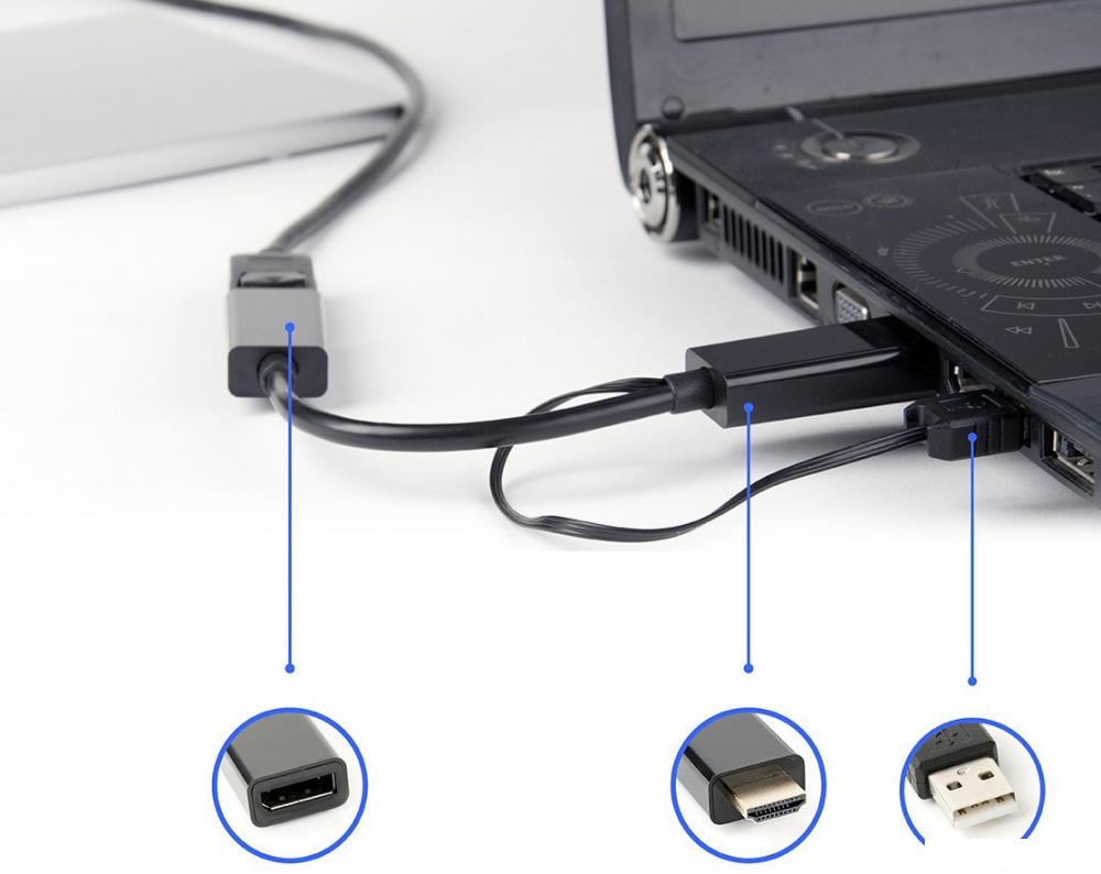 Адаптер Cablexpert DSC-HDMI-DP