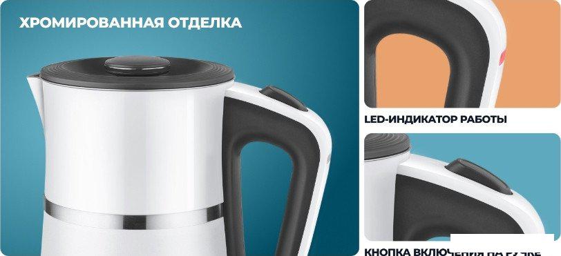 Электрический чайник CENTEK CT-0028 (белый)