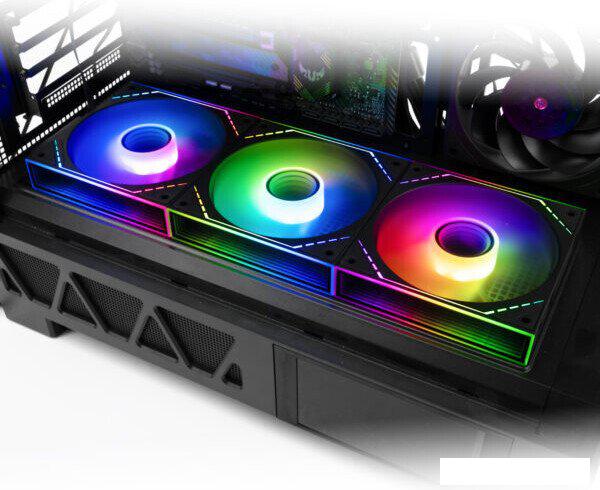 Комплект вентиляторов для корпуса Thermalright TL-M12QR-S X3 (черный)