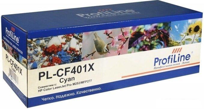 Картридж ProfiLine PL-CF401X (аналог HP 201X (CF401X))