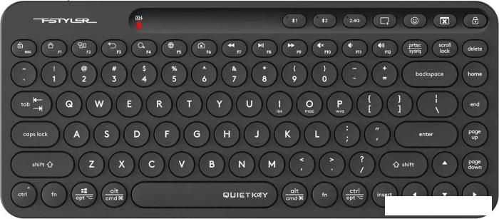 Клавиатура A4Tech Fstyler FBK36C AS (черный)