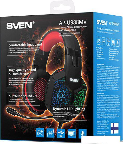 Наушники SVEN AP-U988MV