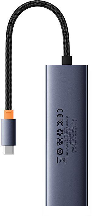 USB-хаб  Baseus Flite Series 4-Port USB-C Hub B0005280A813-03