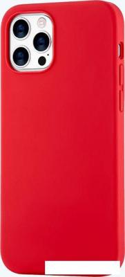 Чехол для телефона uBear Touch Case для iPhone 12/12 Pro (красный)