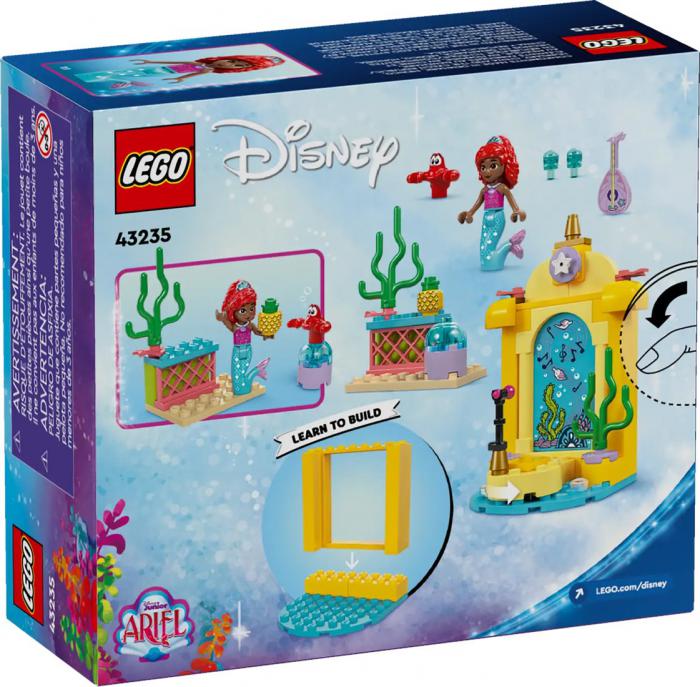 Конструктор LEGO Disney Princess Музыкальная сцена Ариэль 43235