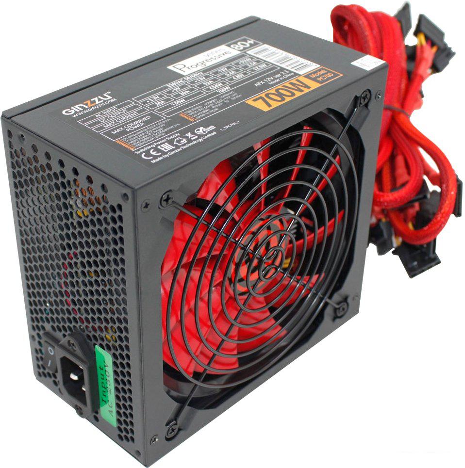 Блок питания Ginzzu PC700