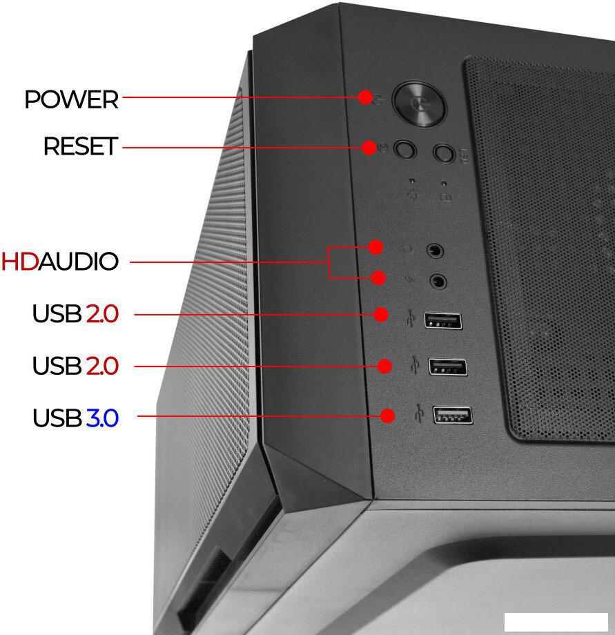 Корпус Ginzzu CL590