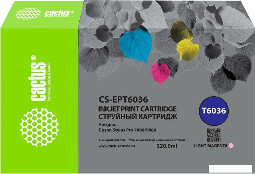 Картридж CACTUS CS-EPT6036 (аналог Epson EPT6036)