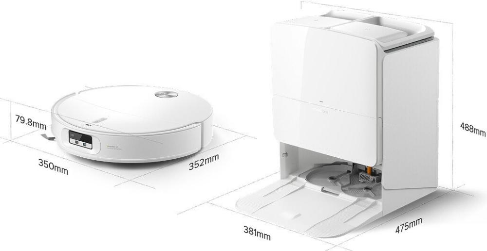 Робот-пылесос Roborock Qrevo Edge 2 Pro QE2P02-02 (белый)