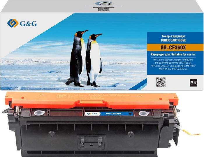 Картридж G&amp;G GG-CF360X (аналог HP CF360X)