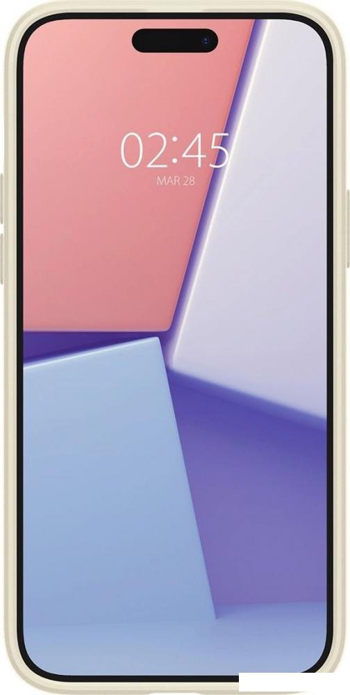 Чехол для телефона Spigen Thin Fit для iPhone 15 ACS06782 (бежевый)