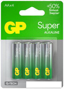 Батарейка GP Super G-Tech LR6/15AA21-2CRSBC4