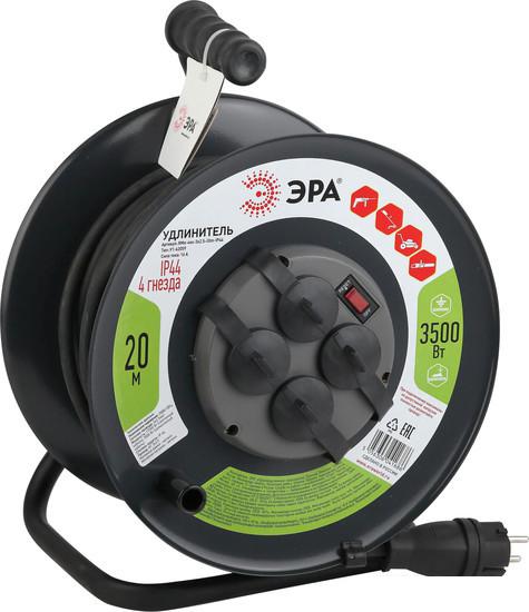 Удлинитель ЭРА RMx-4es-3x2.5-20m-IP44(KG) Б0043057