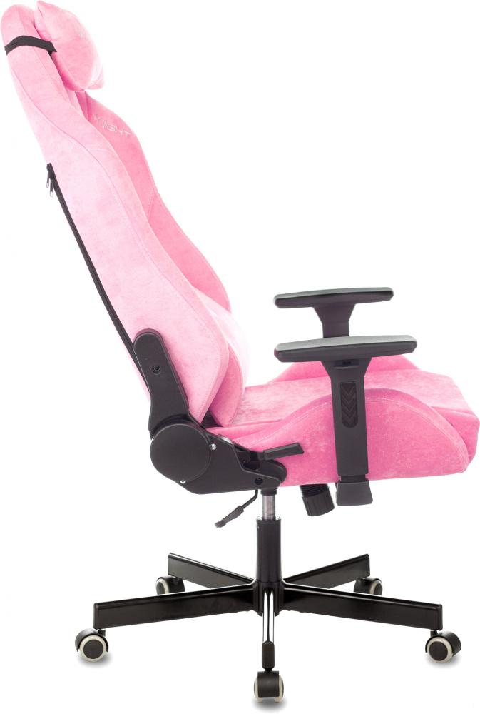 Игровое (геймерское) кресло Knight N1 Fabric Light-21 (розовый)