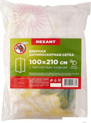 Москитная сетка на дверь Rexant 71-0224 (с цветами)