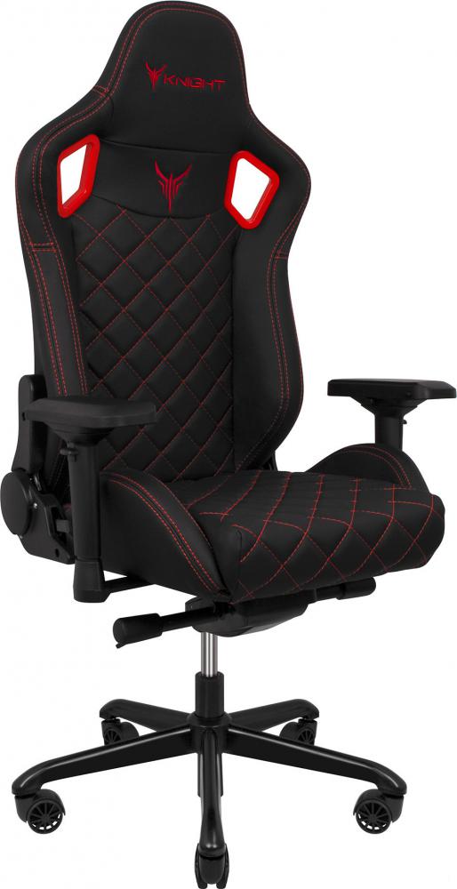 Игровое (геймерское) кресло Knight Titan (черный/красный)