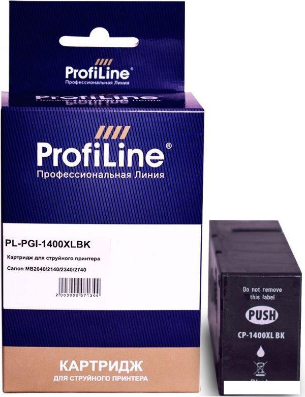 Картридж ProfiLine PL-PGI-1400XLBK (аналог Canon PGI-1400XLBK_BK)