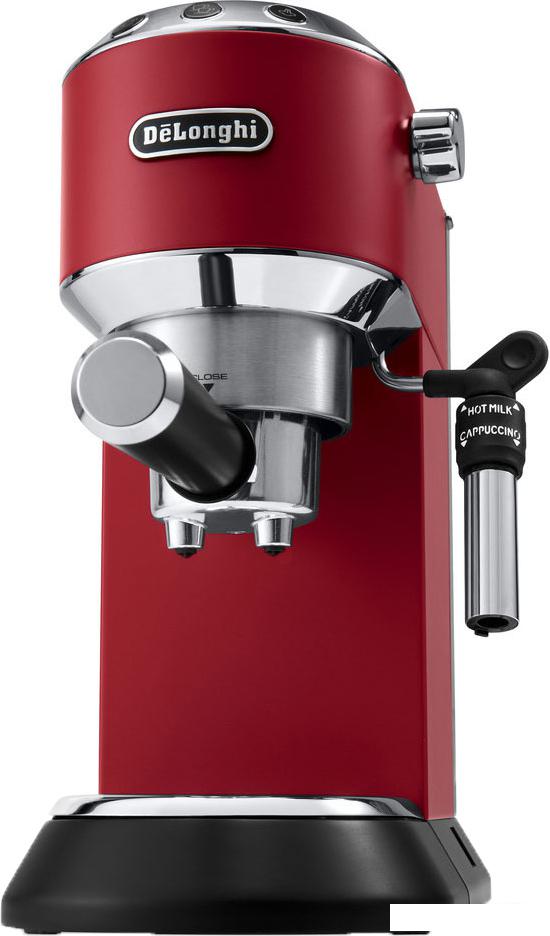 Рожковая помповая кофеварка DeLonghi Dedica EC 685.R