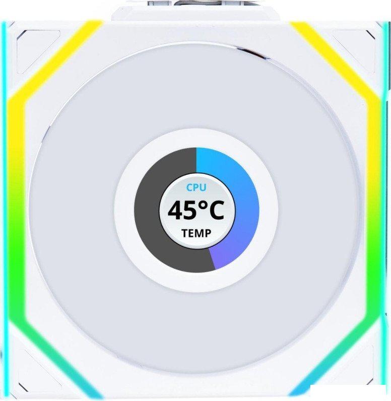 Комплект вентиляторов для корпуса с контроллером Lian Li Uni Fan SL 120 Wireless LCD Reverse G99.12RSLLCD1W3W.R0