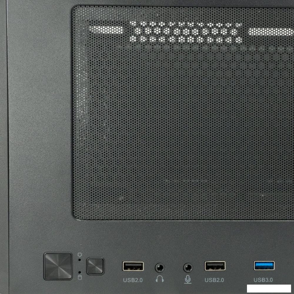 Корпус XASTRA A403 4FRGB (черный)