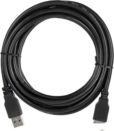 Кабель ACD ACD-U3AAF-30L USB Type-A - USB Type-A (3 м, черный)