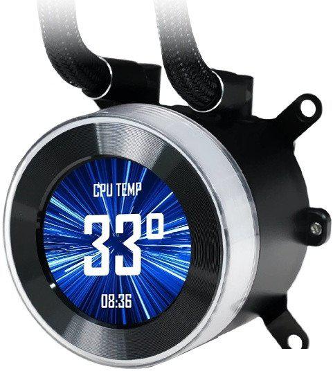 Система жидкостного охлаждения для процессора Lian Li Hydroshift II LCD-C 360CL GHS2LCD36RB G89.GHS2LCD36RB.R0