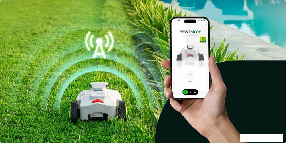 Газонокосилка-робот Bestmow Titan-100