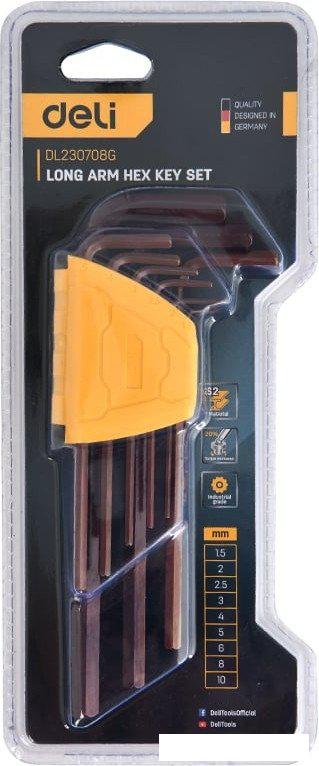 Набор ключей Deli DL230708G (9 предметов)