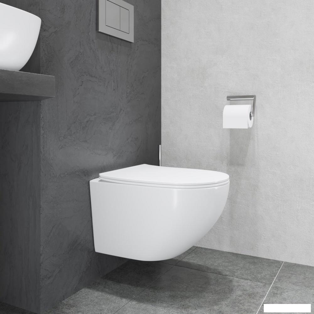 Унитаз подвесной Lauter Sulzdorf + GROHE Rapid SL 38772001 + панель GROHE 37131000 (белый с микролифтом)