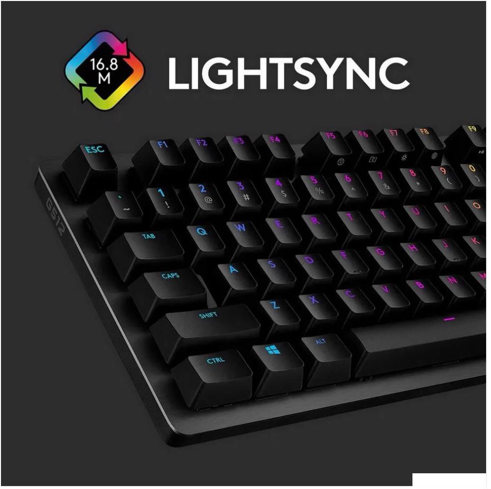 Клавиатура Logitech G512 Carbon GX Red 920-009374 (нет кириллицы)