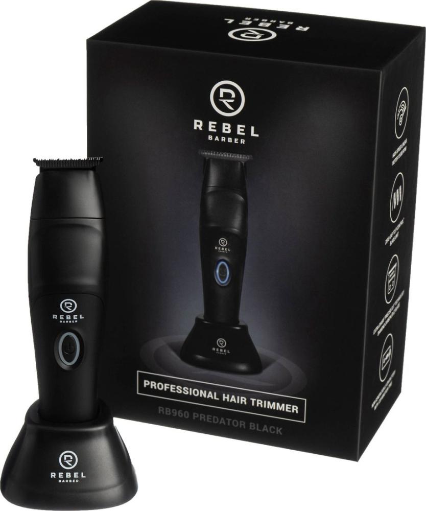 Триммер для бороды и усов Rebel Barber Predator Black RB960