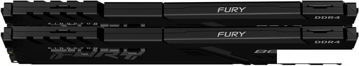 Оперативная память Kingston FURY Beast 2x8GB DDR4 PC4-28800 KF436C17BBK2/16
