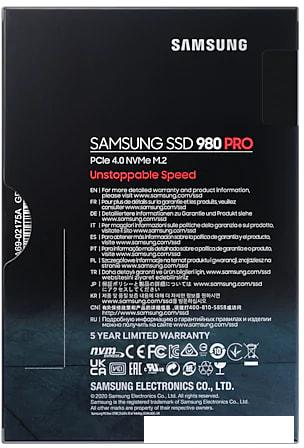 SSD Samsung 980 Pro 1TB MZ-V8P1T0BW