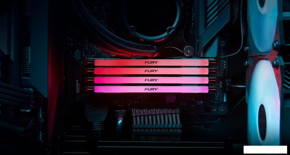 Оперативная память Kingston FURY Renegade RGB 2x16ГБ DDR5 6400МГц KF564C32RSAK2-32