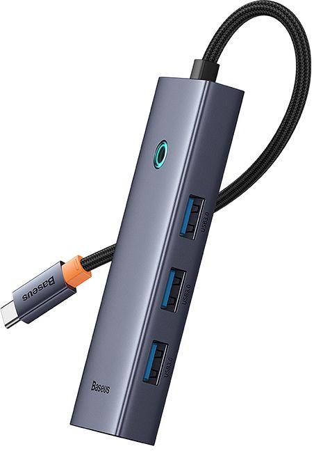 USB-хаб  Baseus Flite Series 4-Port USB-C Hub B0005280A813-03