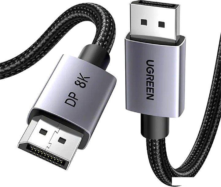 Кабель Ugreen DP120 25906 DisplayPort - DisplayPort (3 м, черный)