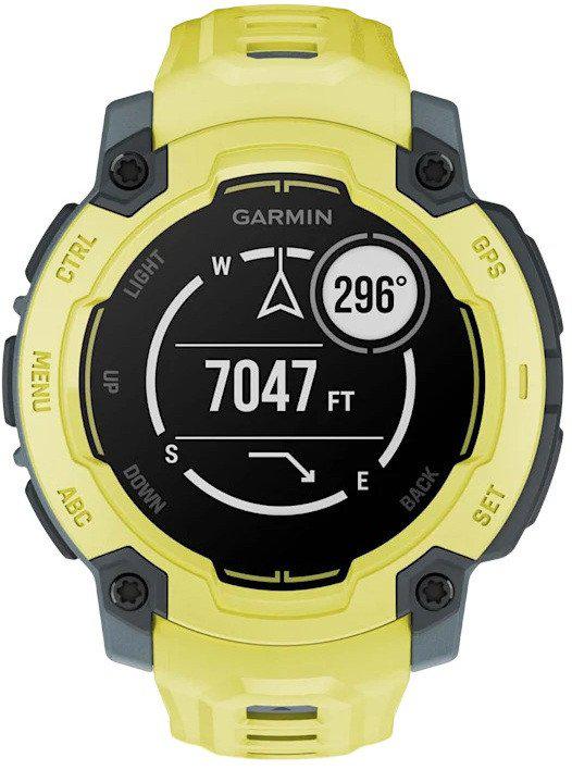 Умные часы Garmin Instinct E 45 мм (электрик лайм)