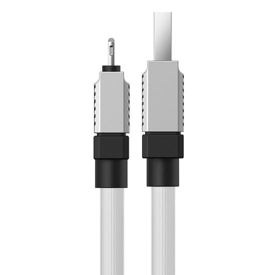 Кабель Baseus CoolPlay Series Fast Charging Data Cable 2.4A USB Type-A - Lightning (2 м, белый)